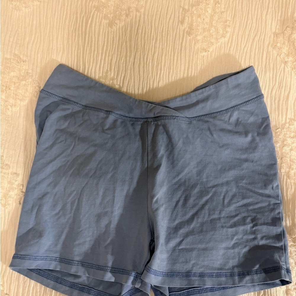 Urban Outfitters Slate Blue Bike Shorts